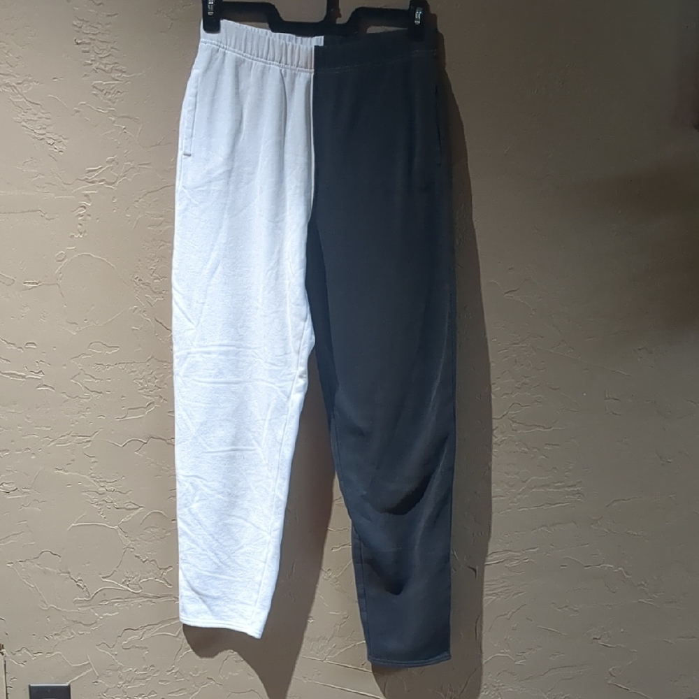 Hollister Black and White Men's Joggers